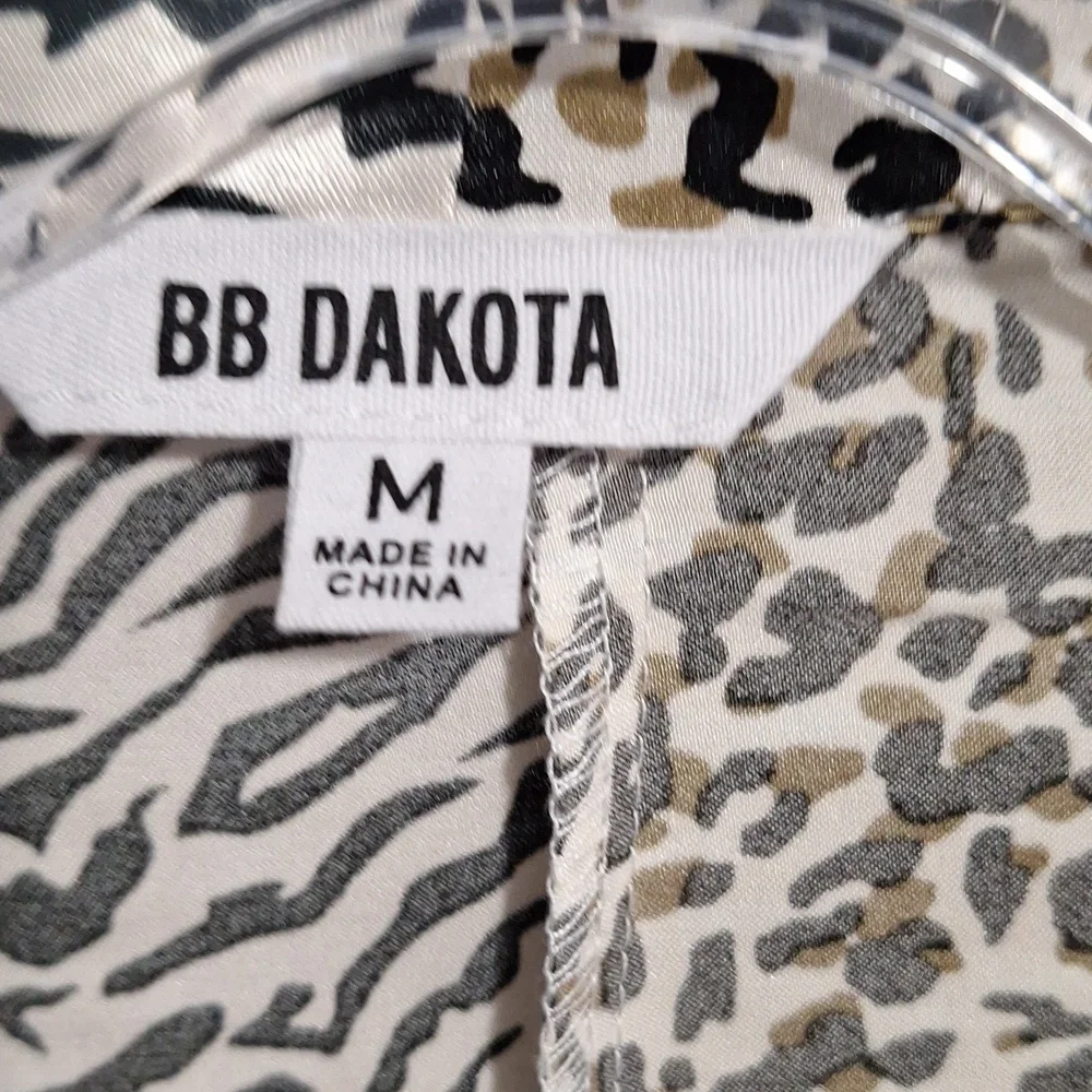 BB Dakota silky shorts pajama set - M - animal print - Picture 7 of 10